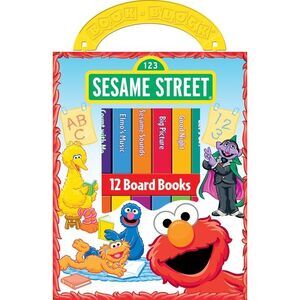 Sesame Street: 12 Board Books -- Pi Kids
